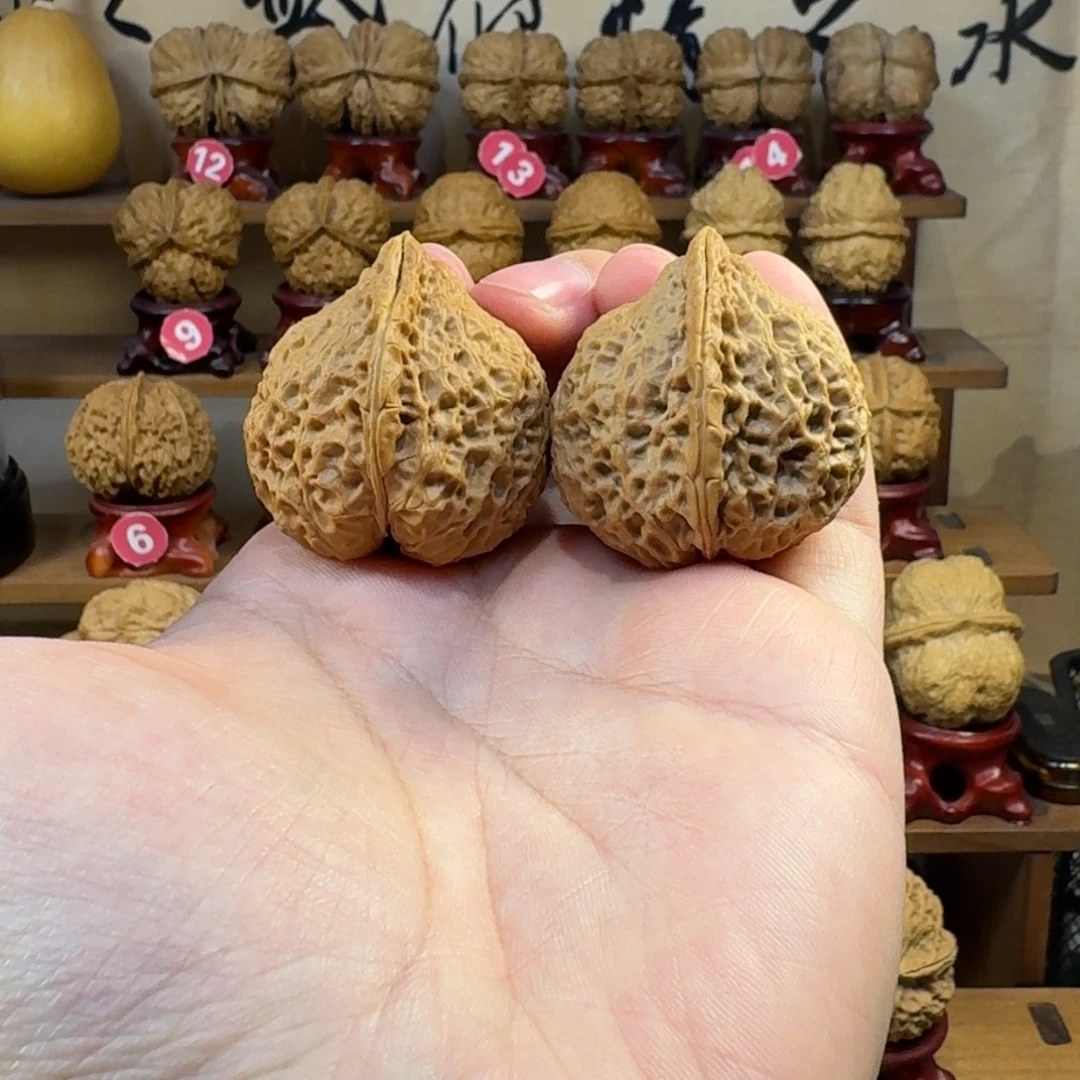 铁核桃把件金嘴铁寿桃40尺