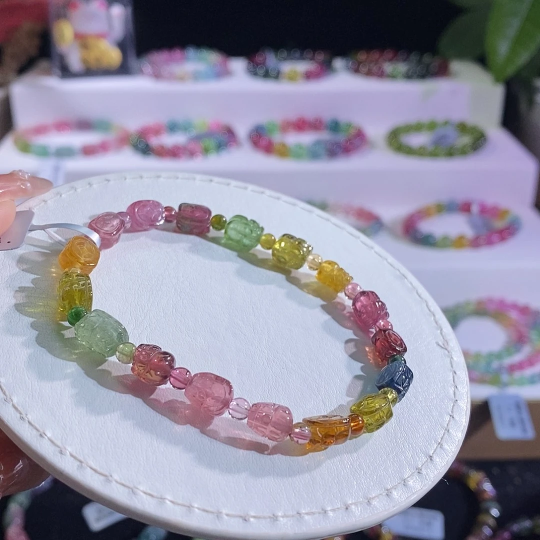 未镶嵌手链碧玺貔貅