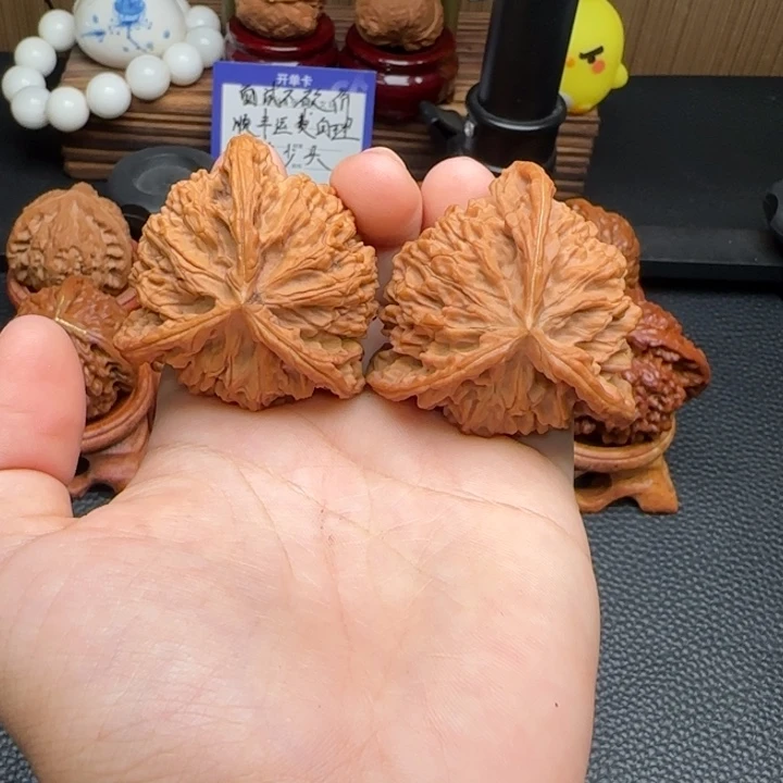 把件文玩核桃盘龙纹 43尺寸