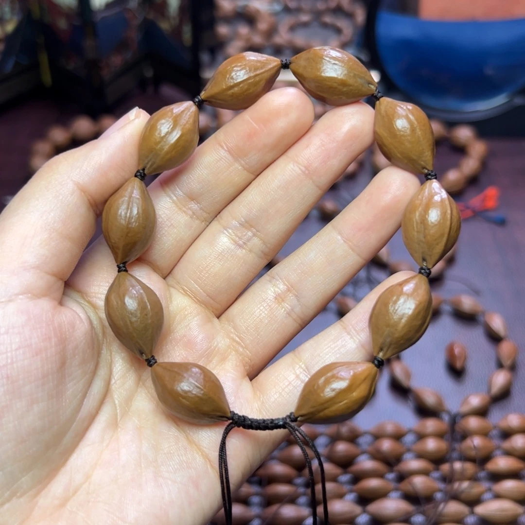 橄榄核手串/手链油 红皮 1.4 2.2左右