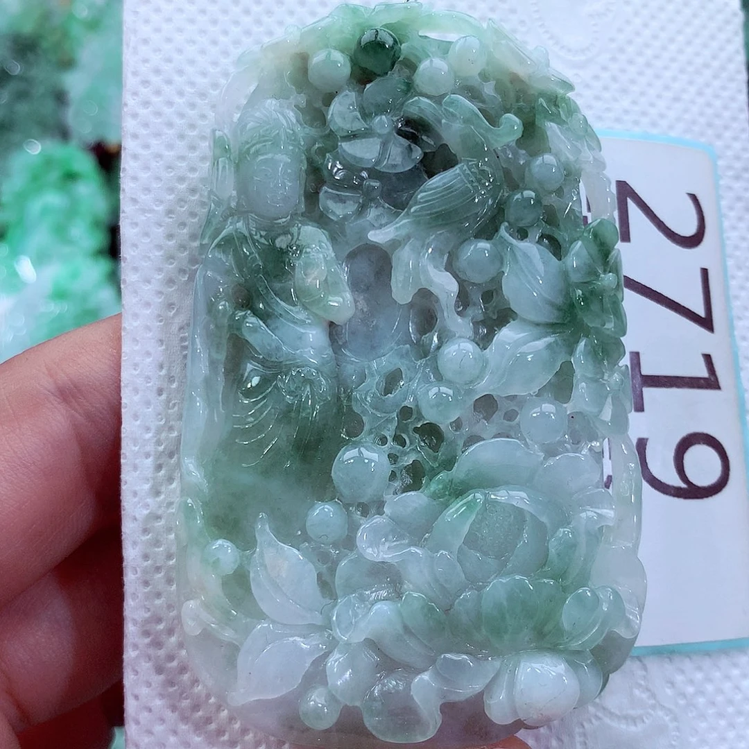 吊坠(不含链)未镶嵌翡翠