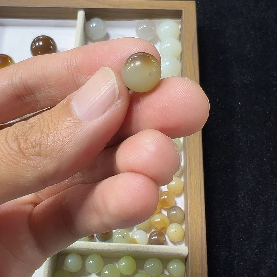 和田玉未镶嵌项圈多样性发货单珠