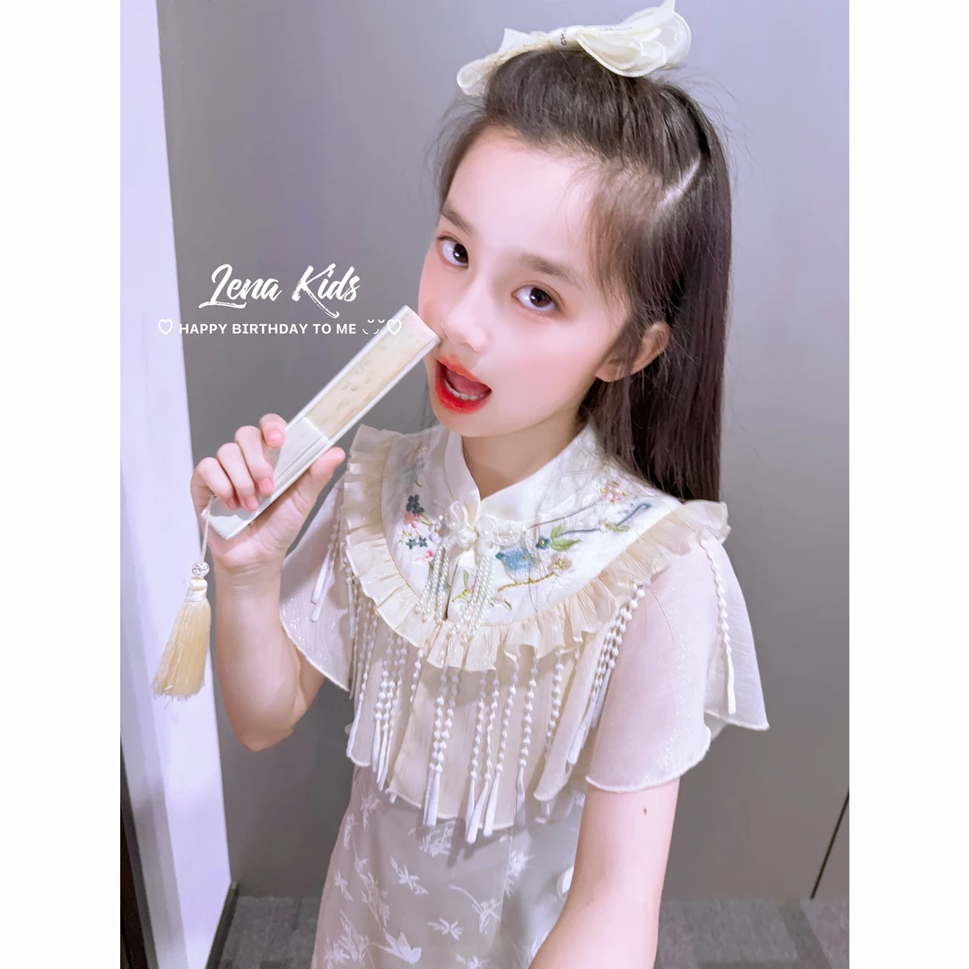 【现货】PP·Twinkle【精致仙仙旗袍裙·刺绣提花吊坠古风裙】25060902