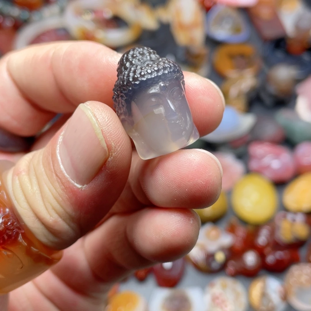 玛瑙/玉髓未镶嵌颈饰