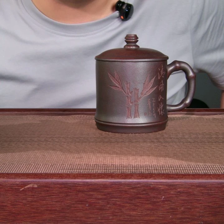 茶杯紫砂高货放漏