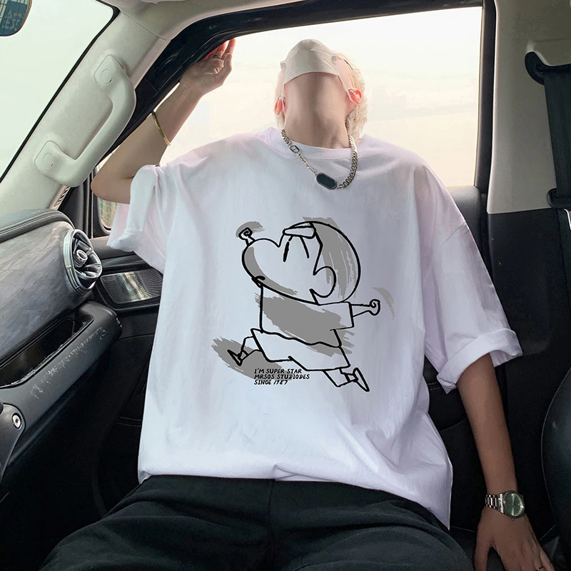 潮牌纯棉短袖t恤男夏季新款美式休闲运动体恤衫ins大码透气半袖