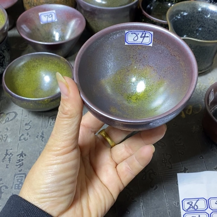 茶盏建阳建盏微瑕柴烧