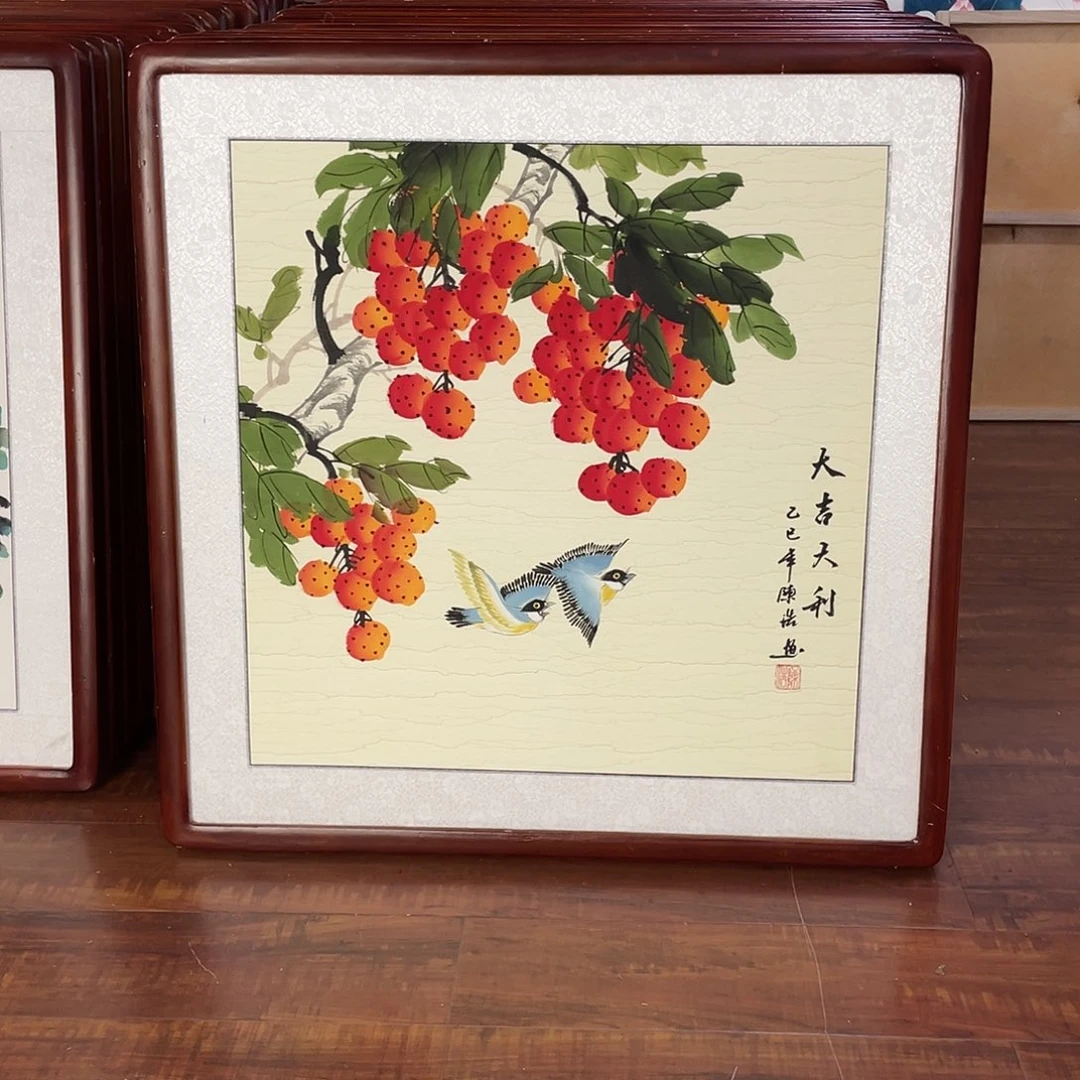 国画带框尺寸63*63厘米