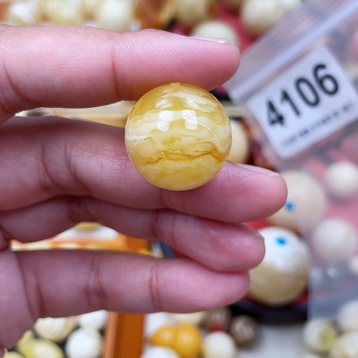 蜜蜡未镶嵌珠宝奇石沙眼21.2虎皮