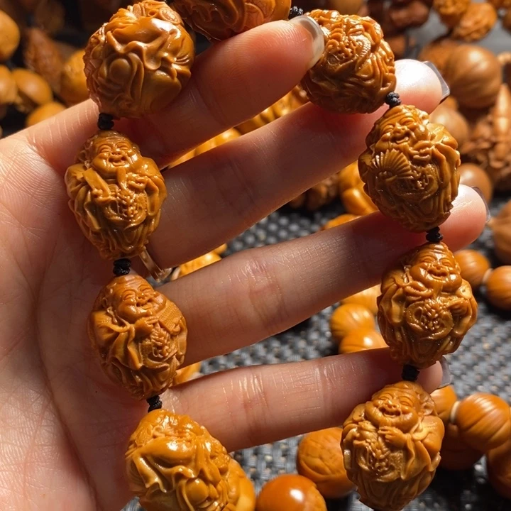 吊坠橄榄核财源滚滚