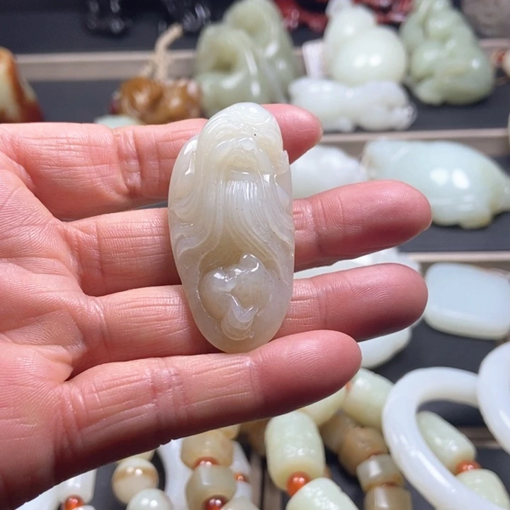 和田玉挂件未镶嵌