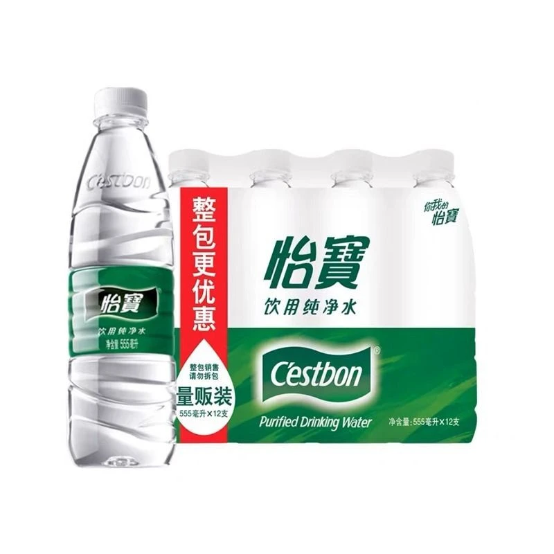 怡宝 纯净水 555ml*12瓶/包
