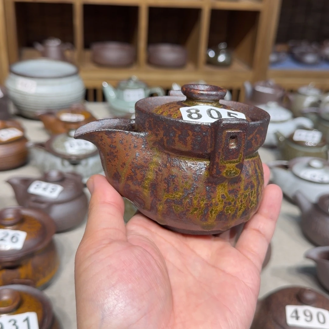 茶具粗瓷茶具素色盖碗