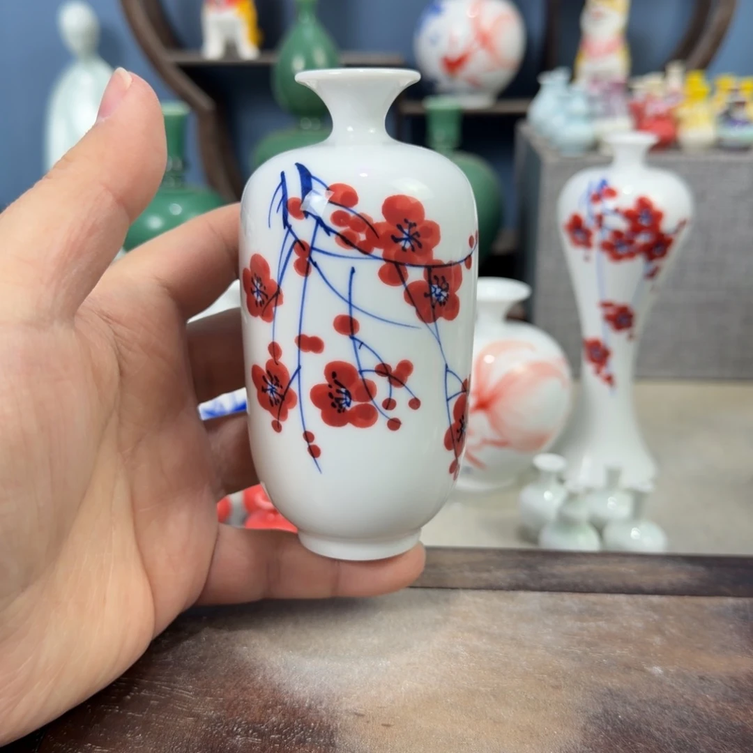 陶瓷手工小花器摆件