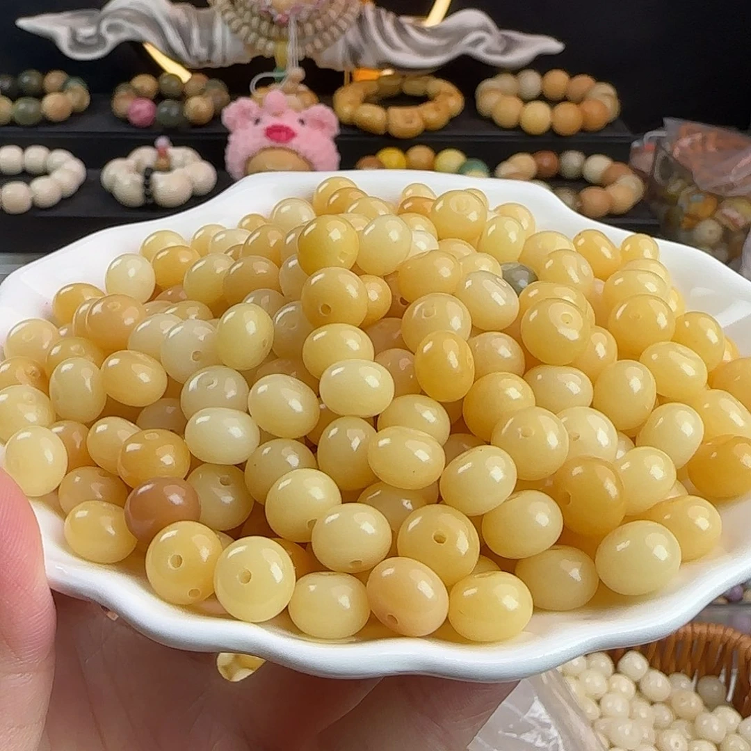 菩提根/象牙果吊坠卡10.5金玉满堂算盘100卡牌➕30备珠