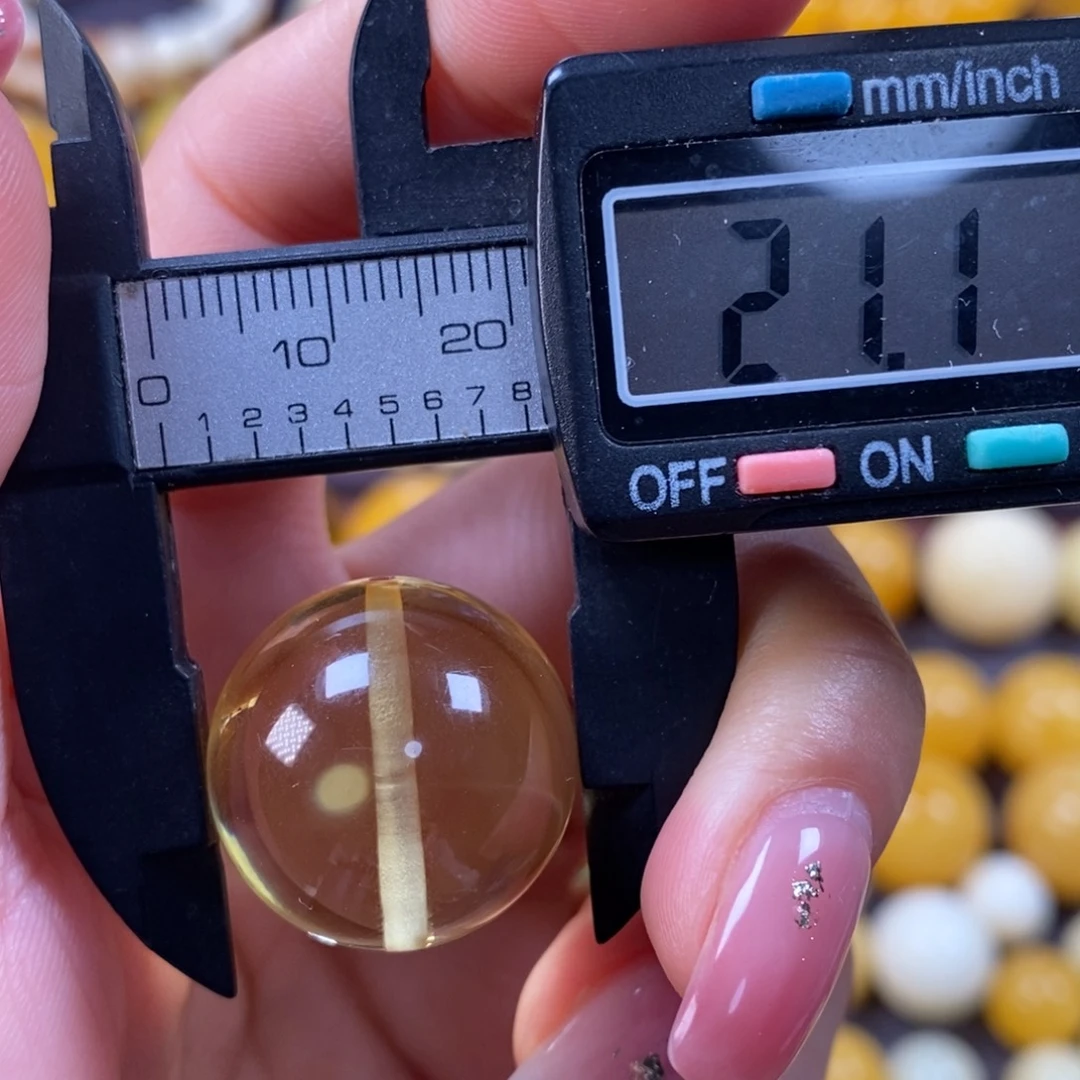 琥珀未镶嵌裸石珠子