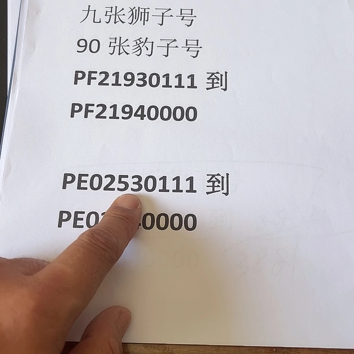 191万拆豹子号出货了