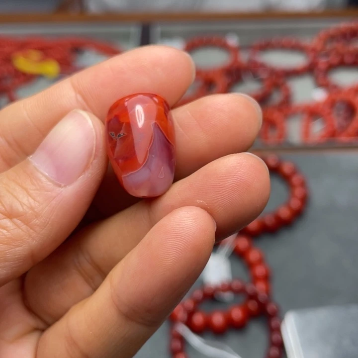 南红玛瑙手串9未镶嵌