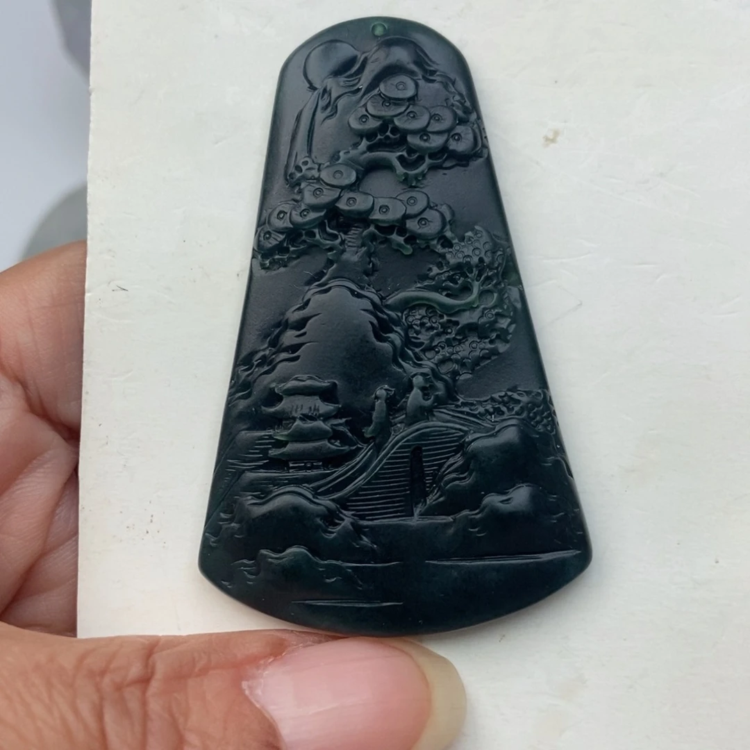 宁***萌定制翡翠未镶嵌qw