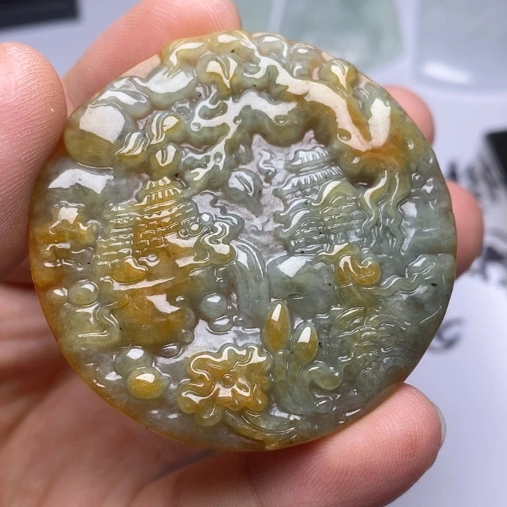 颈饰未镶嵌翡翠翡翠