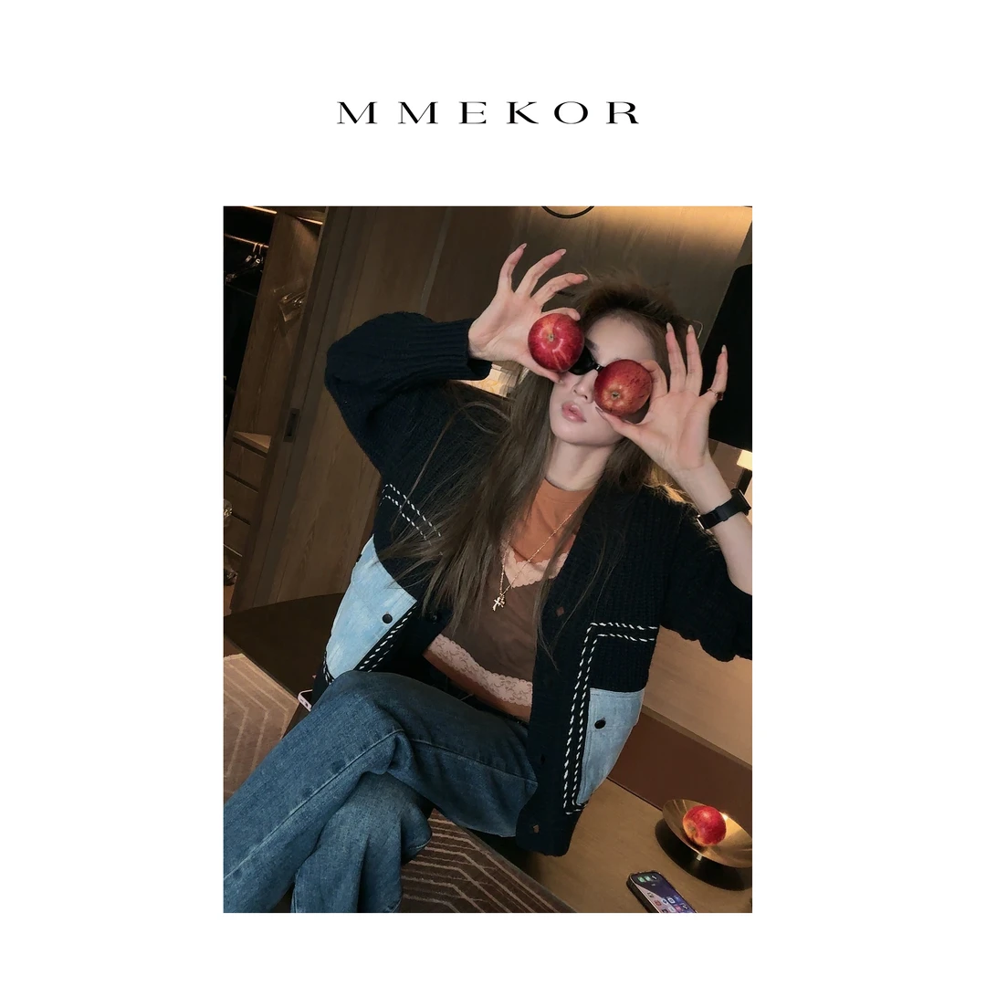 MMEKOR“大本钟”毛衣 2025新款秋款摩登街头百搭上衣 30236