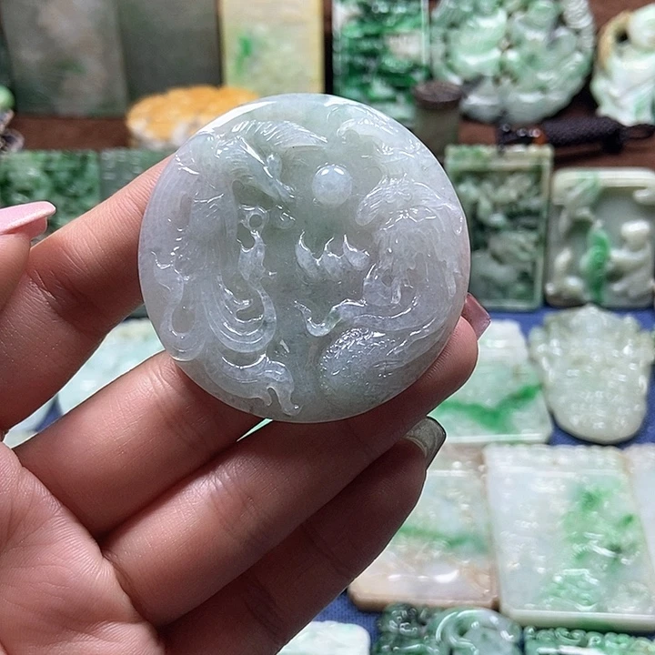 翡翠颈饰未镶嵌000000000