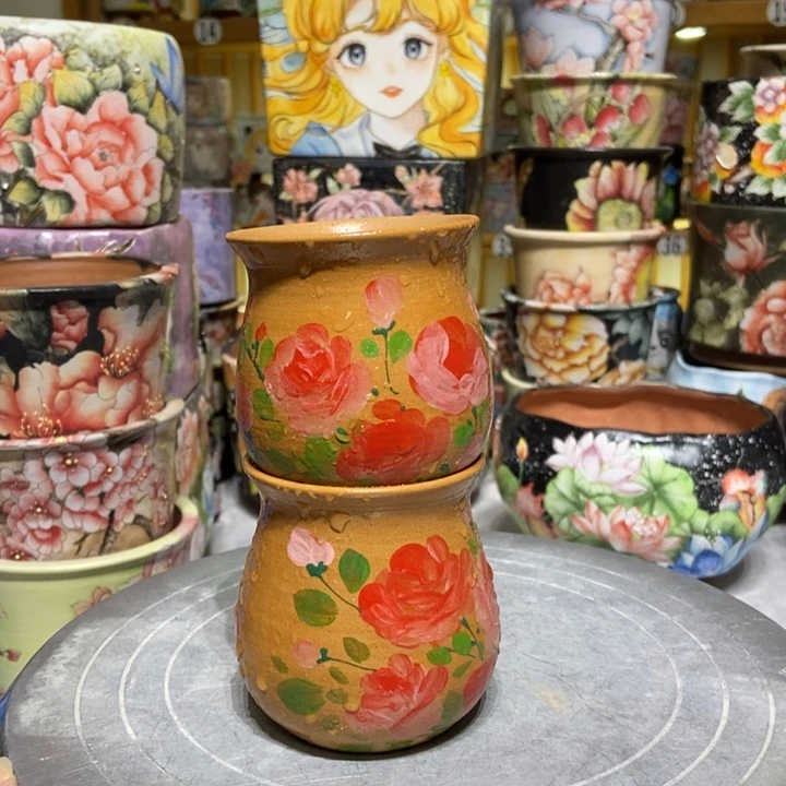 景德镇艺术手绘作品