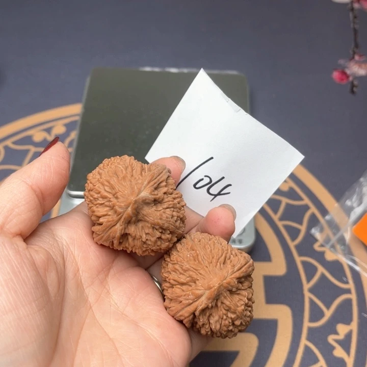 文玩核桃把件37大蒜头