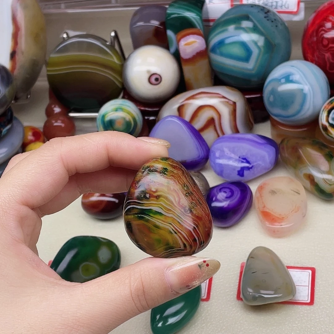 玛瑙/玉髓未镶嵌颈饰