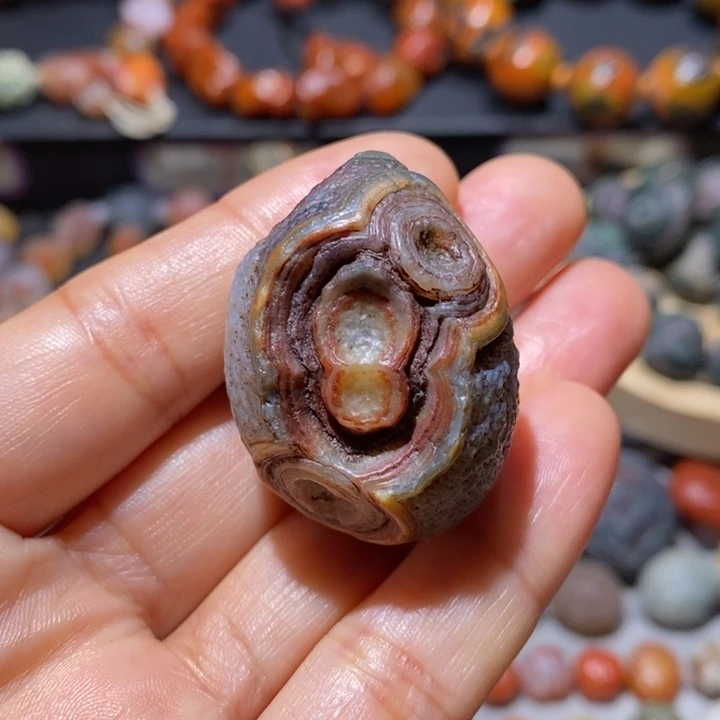 有机玻璃玛瑙原石放漏