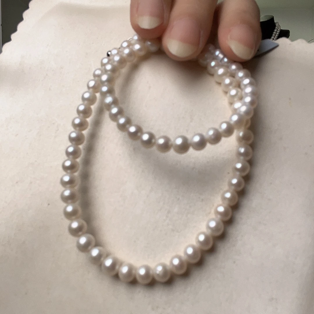 淡水珍珠未镶嵌颈饰