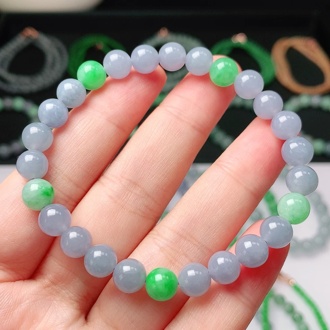 未镶嵌手链翡翠翡翠