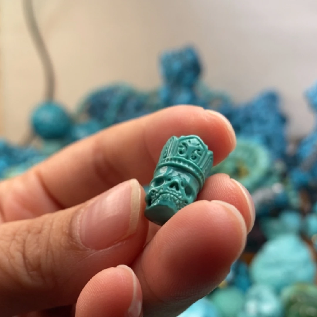 【闪购商品】未镶嵌绿松石珠宝半成品