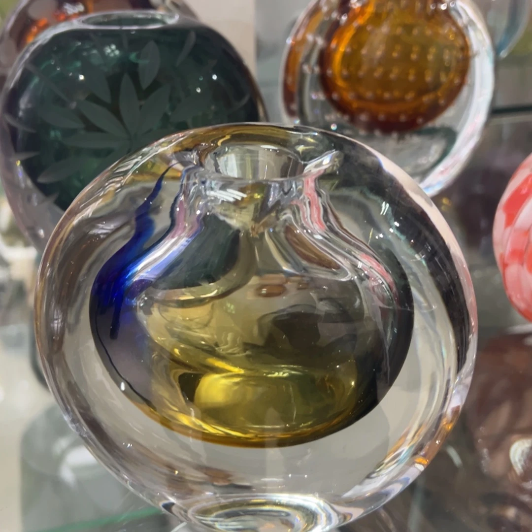 13高轻奢琉璃花器福利正常人工痕迹