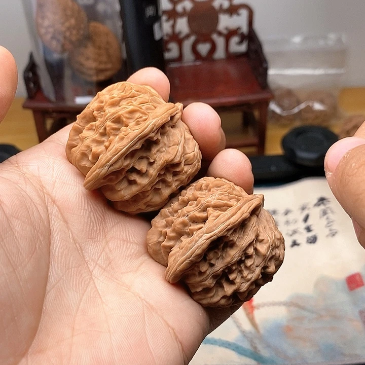 文玩核桃把件四座楼