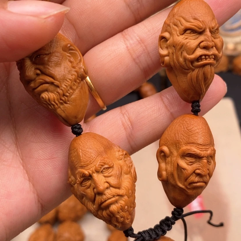 【闪购商品】橄榄核手串橄榄手工雕刻工艺