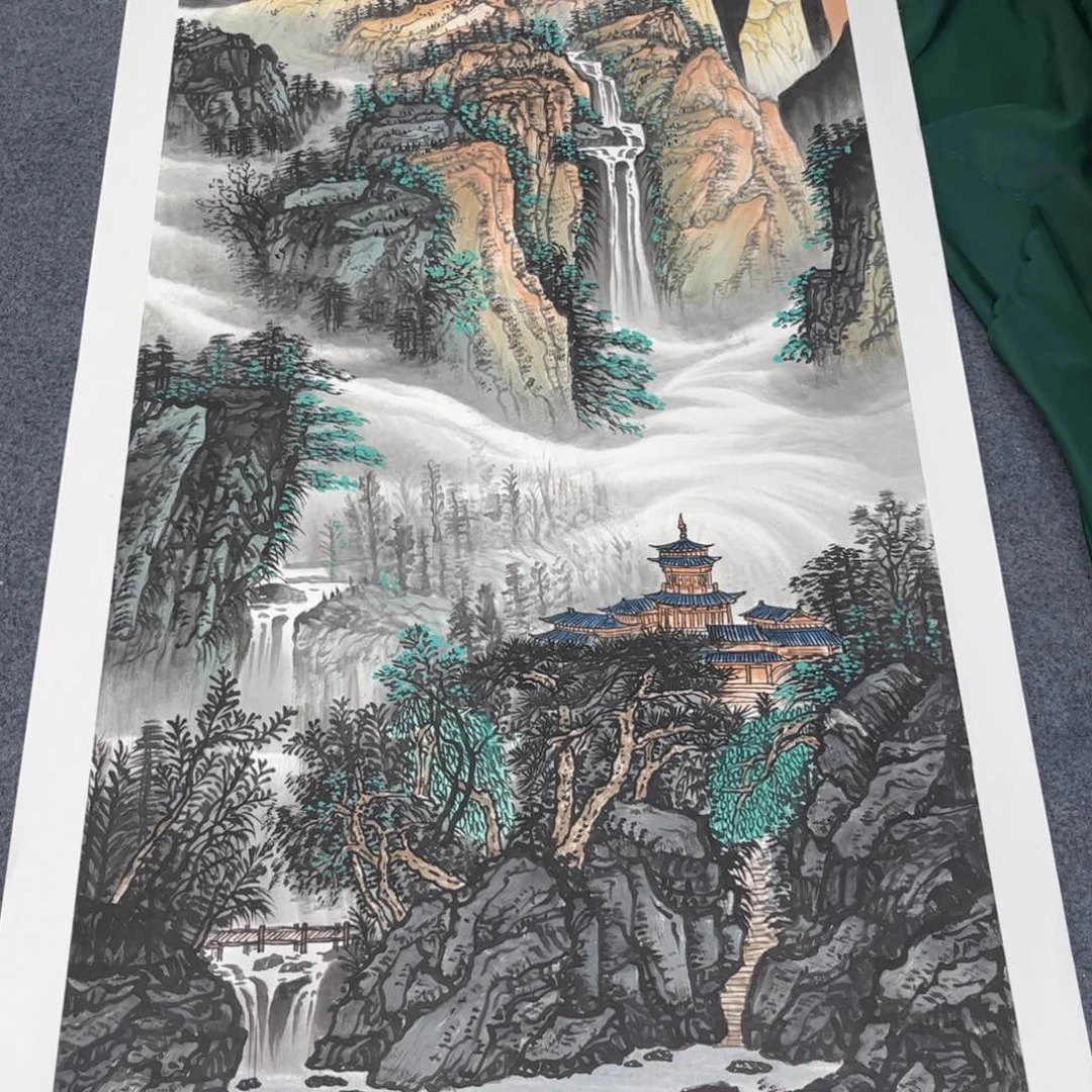 国画手绘国画大捡漏