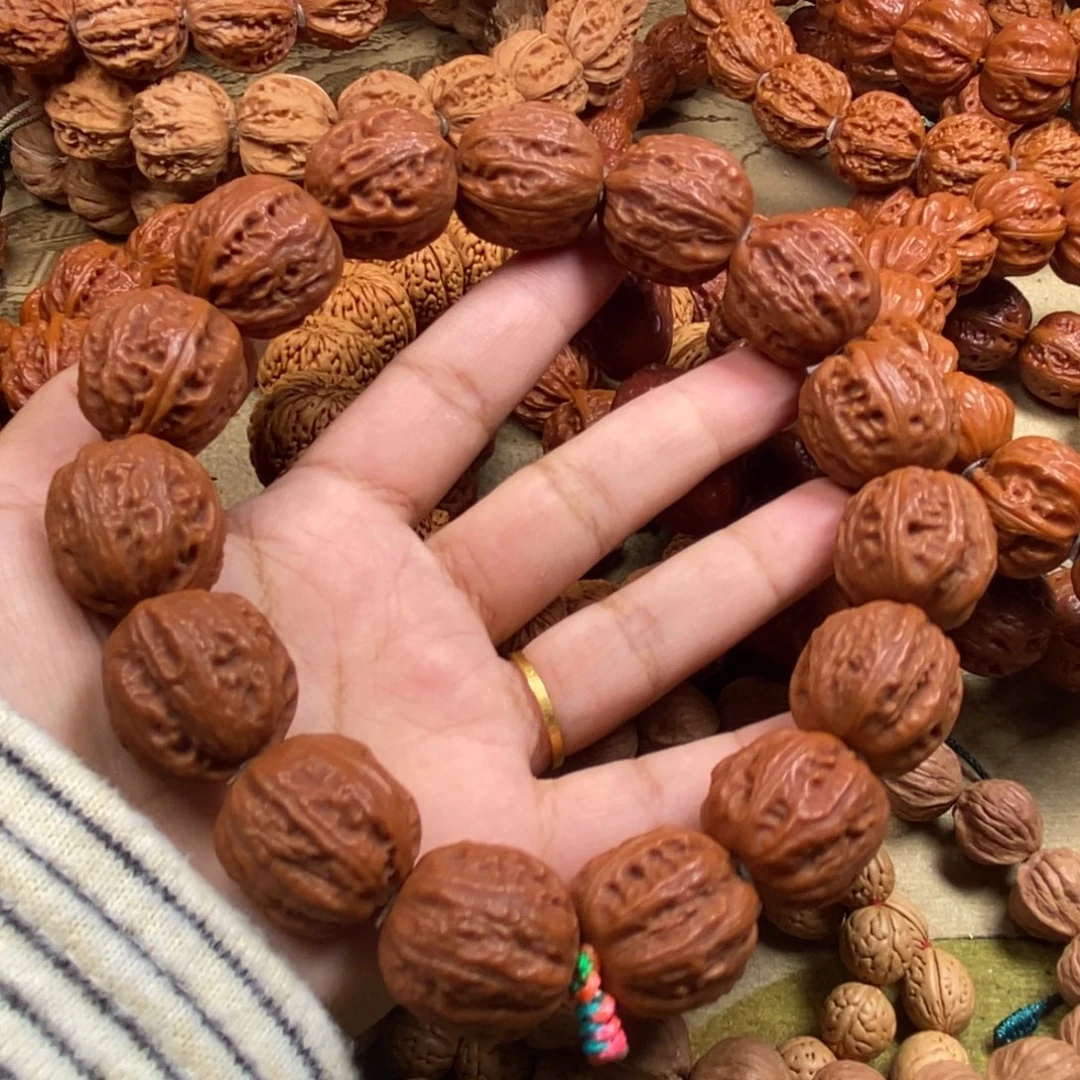 吊坠文玩核桃八棱手串文玩核桃