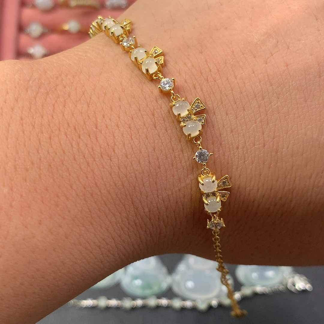 晚***菀翡翠银S925镶嵌戒指56