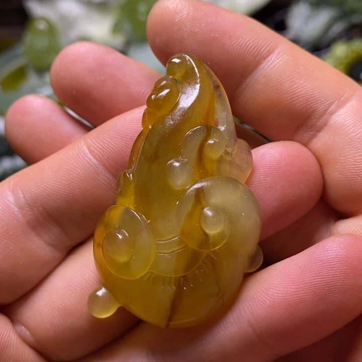 未镶嵌岫玉岫玉颈饰
