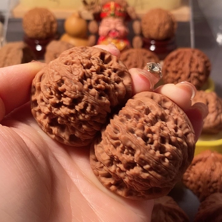 吊坠文玩核桃46球疆