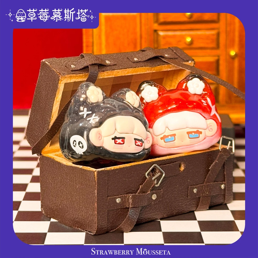【拆盒】MIKKA幽灵过家家原创盲盒礼物可爱DIY