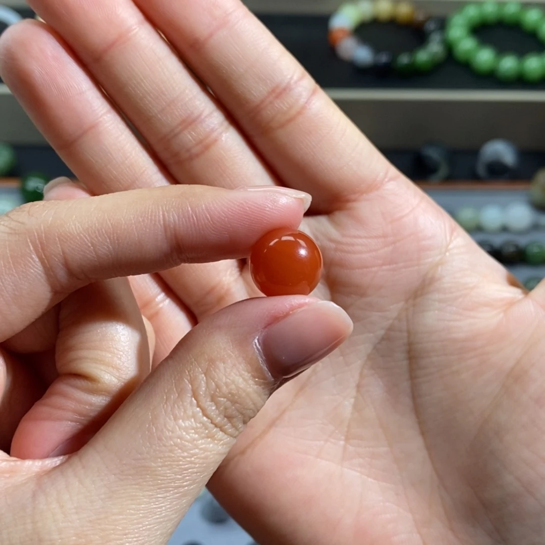 【闪购商品】南红玛瑙颈饰未镶嵌喜*徐