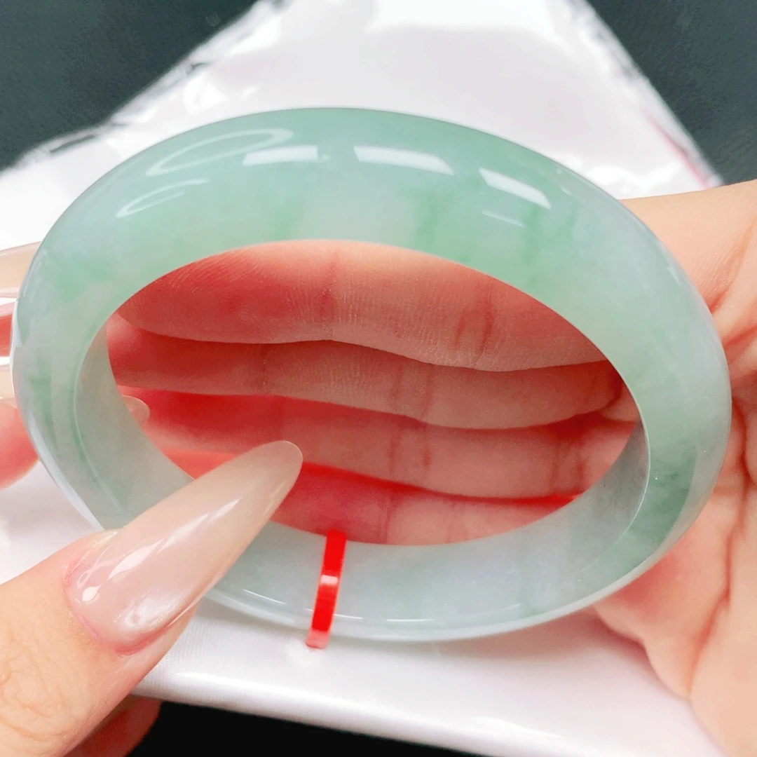 翡翠未镶嵌手镯58