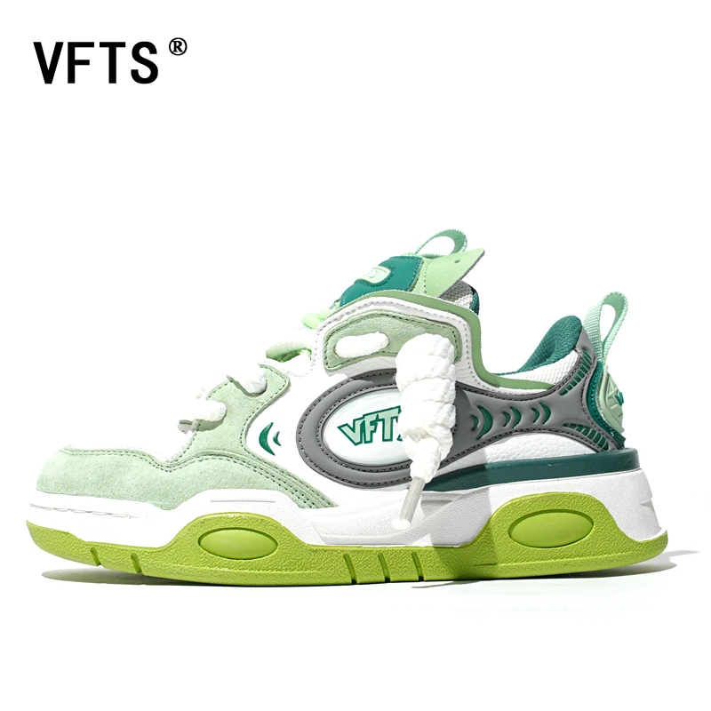 VFTS面包鞋冬季厚底潮鞋低帮男女百搭运动板鞋情侣鞋V1805[Y/C]