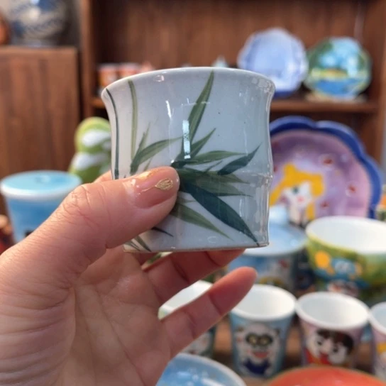 盒子景德镇釉下手绘陶瓷