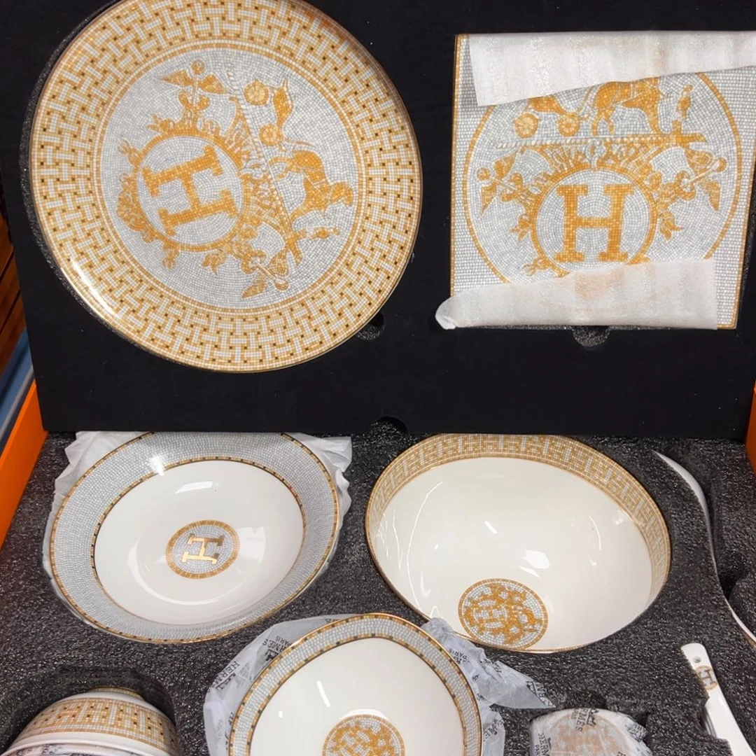 欧美陶瓷餐具摆件264