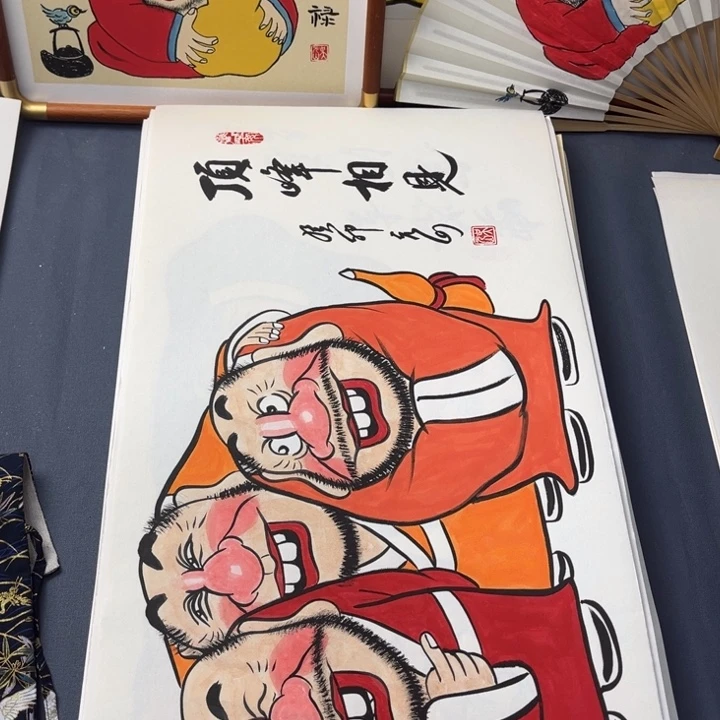 国画禅意画纯手绘作品