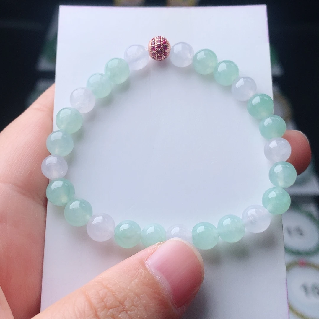 翡翠未镶嵌手链翡翠