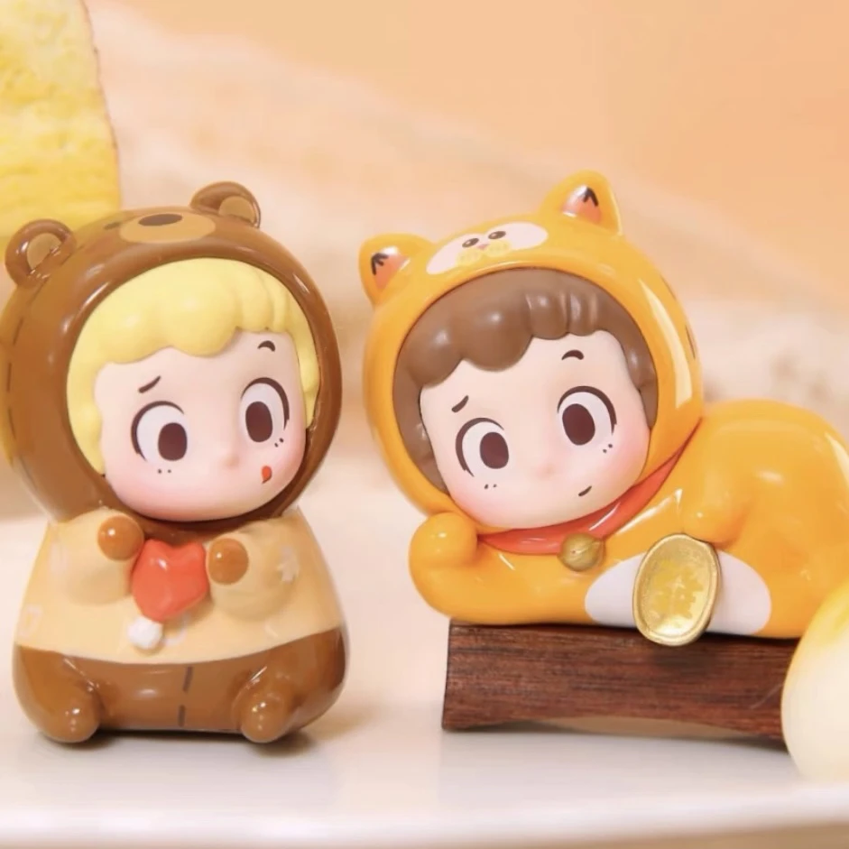 [代拆]piny加菲猫/小熊吊卡盲盒[底娃踩后两位]